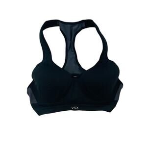 VSX Sports Women’s Black & Gray Racerback T-Bra – Size 32B